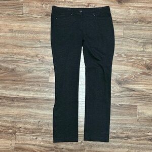 White House Black Market dark grey Straight Leg Pants. Size 10